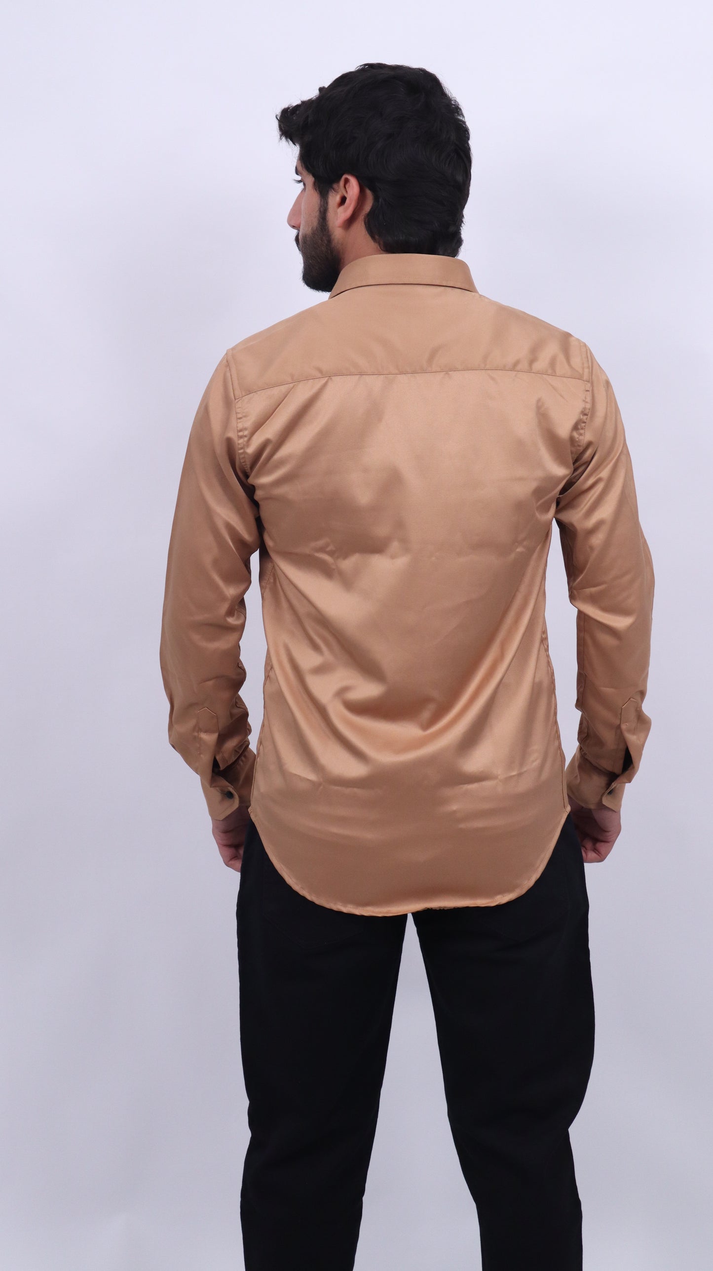 Solid Satin Shirt